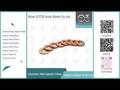 F00VC17503 Injector Copper Washer F00V C17 503 Copper Shim F 00v C17 503 Size 7.5*15*1.5mm