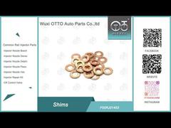 100PCS Common Rail Injector Shim F00RJ01453 Copper Washer F 00R J01 453