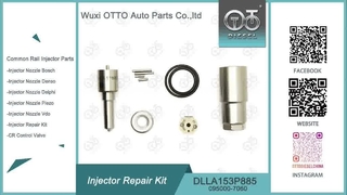 High-speed Steel Denso Injector Repair Kit for 095000-7060/581# with DLLA153P885 Nozzle
