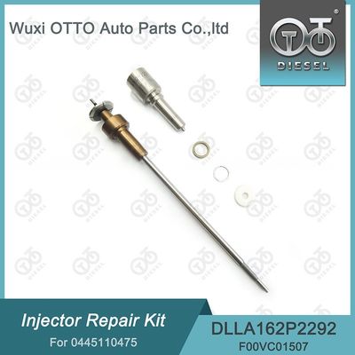Injector Repair Kit For Injectors 0445110475  With Nozzle DLLA162P2292 And Valve F00VC01507