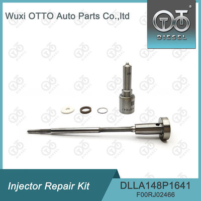  Injector Repair Kit For Injectors 0445120100 / 154 / 275 0986435528 / 582 With Nozzle DLLA148P1641 And Valve F00RJ02466