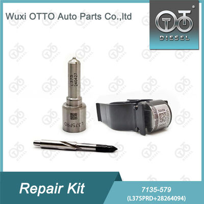 7135-579 Delphi Injector Repair Kit with L375PRD Nozzle and 28264094 Control Valve for Diesel Engines