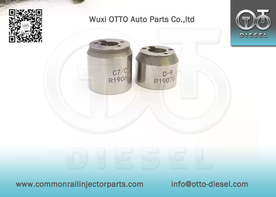 Common Rail  Injectors C7 / C9 Spacer Silver Color High Speed Steel