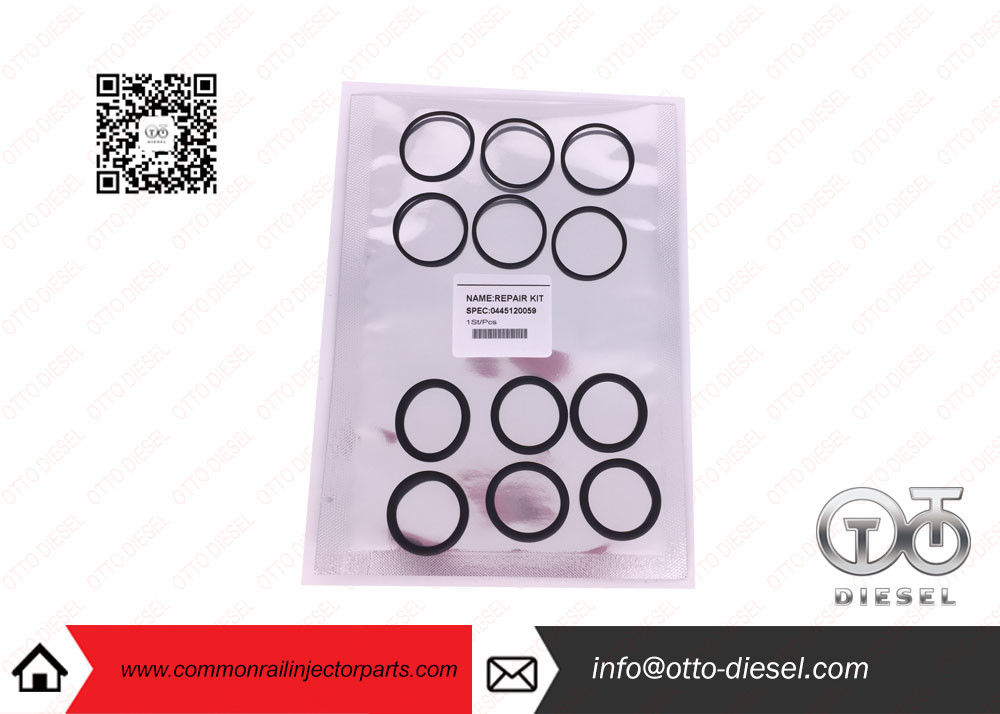 12 Pieces Common Rail Injector Parts 0445120059 Bosch Injector