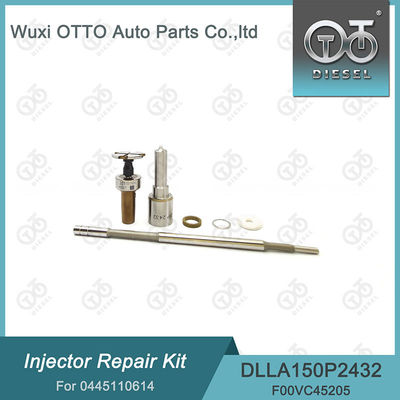 Injector Repair Kit 0445110614 Include Nozzle DLLA150P2432 And Valve F00VC01200 For FIAT Parts
