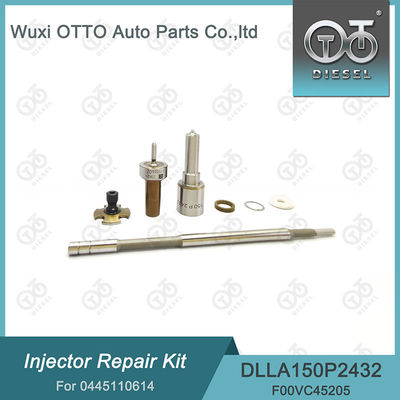 Injector Repair Kit 0445110614 Include Nozzle DLLA150P2432 And Valve F00VC01200 For FIAT Parts