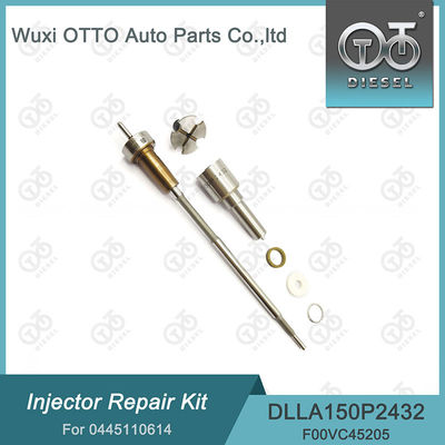 Injector Repair Kit 0445110614 Include Nozzle DLLA150P2432 And Valve F00VC01200 For FIAT Parts