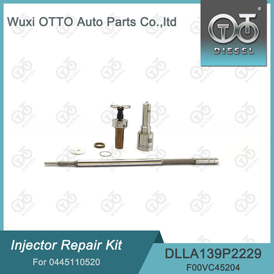 0445110520 Bosch Injector Repair Kit with Nozzle DLLA139P2229 And Valve F00VC45204