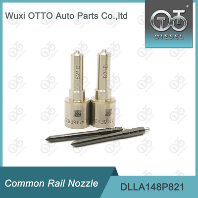 DLLA148P821 Common Rail Nozzle For Injectors 095000-5150 / 7560 / RE524361 / RE518726