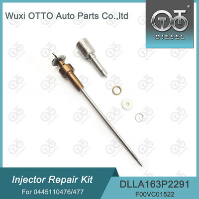 Injector Repair Kit For Injector 0445110476 / 477 / 0986435241 Nozzle DLLA163P2291