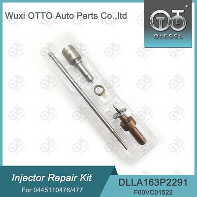 Injector Repair Kit For Injector 0445110476 / 477 / 0986435241 Nozzle DLLA163P2291
