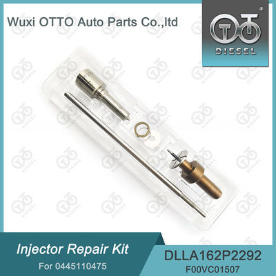 Injector Repair Kit For Injectors 0445110475  With Nozzle DLLA162P2292 And Valve F00VC01507