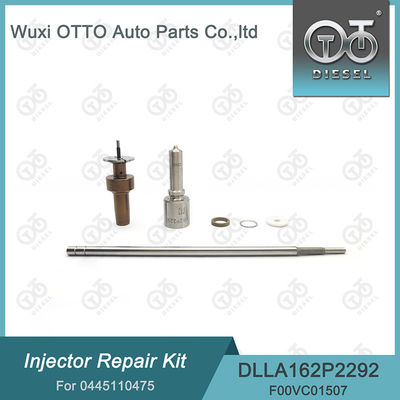 Injector Repair Kit For Injectors 0445110475  With Nozzle DLLA162P2292 And Valve F00VC01507