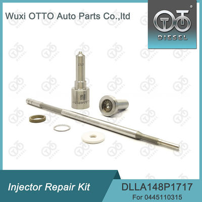 0445110315 Injector Repair Kit With DLLA148P1717 Nozzle And F00VC01329 Control Valve.