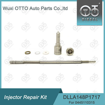 0445110315 Injector Repair Kit With DLLA148P1717 Nozzle And F00VC01329 Control Valve.