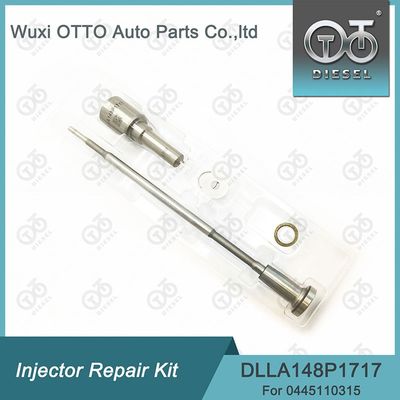 0445110315 Injector Repair Kit With DLLA148P1717 Nozzle And F00VC01329 Control Valve.