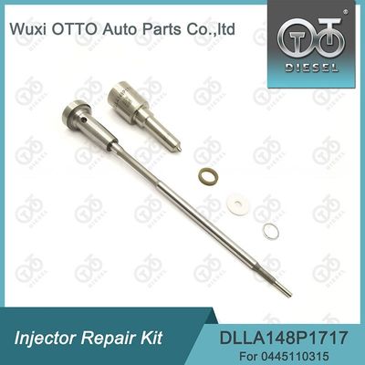 0445110315 Injector Repair Kit With DLLA148P1717 Nozzle And F00VC01329 Control Valve.