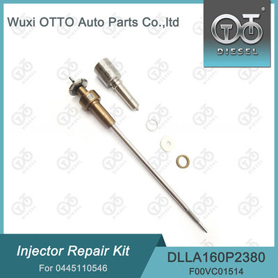 Diesel Fuel Injector Overhaul Repair Kits For Injectors 0445110546 Nozzle DLLA160P2380