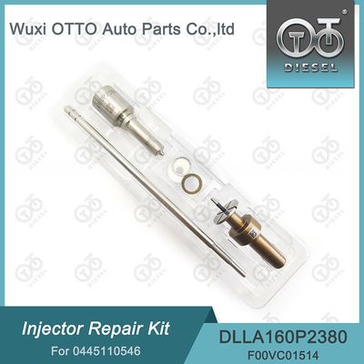Diesel Fuel Injector Overhaul Repair Kits For Injectors 0445110546 Nozzle DLLA160P2380