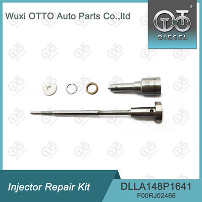  Injector Repair Kit For Injectors 0445120100 / 154 / 275 0986435528 / 582 With Nozzle DLLA148P1641 And Valve F00RJ02466