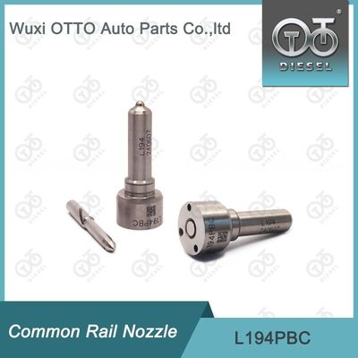 High Speed Steel Delphi Common Rail Nozzle L194PBC for BEBE4D24003 with Silver Finish