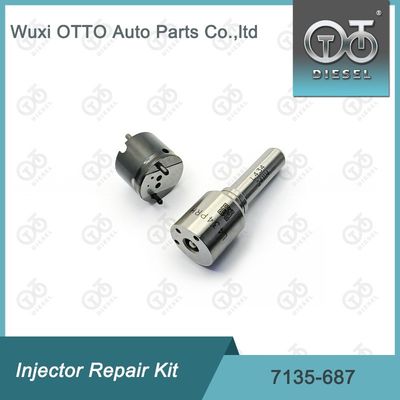 Nozzle Valve Kit 7135-687 Injector Repair Kit With Nozzle L434PRH And Valve 28309994