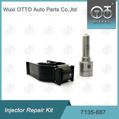 Nozzle Valve Kit 7135-687 Injector Repair Kit With Nozzle L434PRH And Valve 28309994