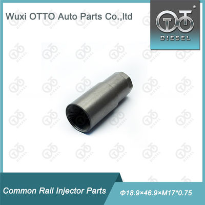 High-speed Steel Diesel Fuel Injector Nozzle Cap Nut Size Φ18.9×46.9×M17*0.75 for Piezo Injector with Plastic Bag in Paper Box Packing