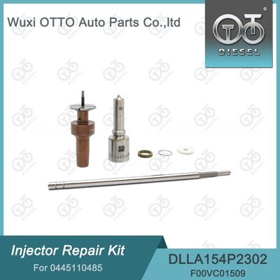 0445110485 Injector Repair Kit High Speed Steel Include Nozzle DLLA154P2302 And Valve F00VC01509