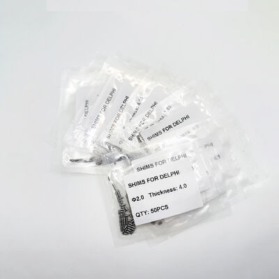 Common Rail Injector Adjusting Shim Kit 2.0mm Diameter Repair Shim Washers 3.80-4.30(0.05mm)50pcs/Bag Diesel Injector Repair Parts