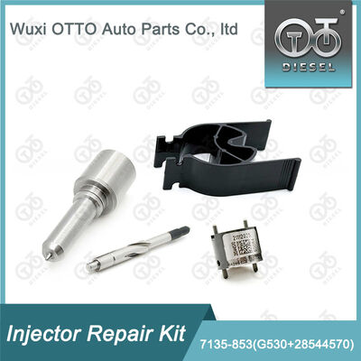 Diesel Fuel Injector Repair Kit 7135-853 Valve 28544570 Nozzle G530 for 28543147 Injector Overhaul Components