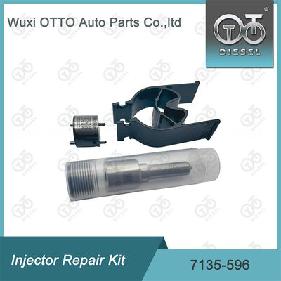 Common Rail Injector Repair Kit 7135-596 Nozzle CVA Kit with Nozzle L395PRH & Control Valve 28304924