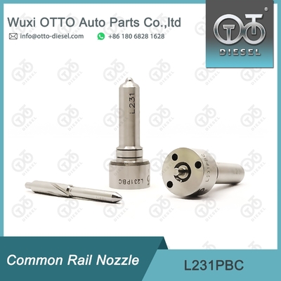 L231PBC Common Rail Nozzle For Injectors Bebe4c06001 High Speed