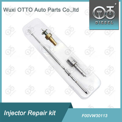 Common Rail Injector Repair Kit F00VW30113 Include Valve Cap T614 For Injector 0445110583 / 584 / 338002F610